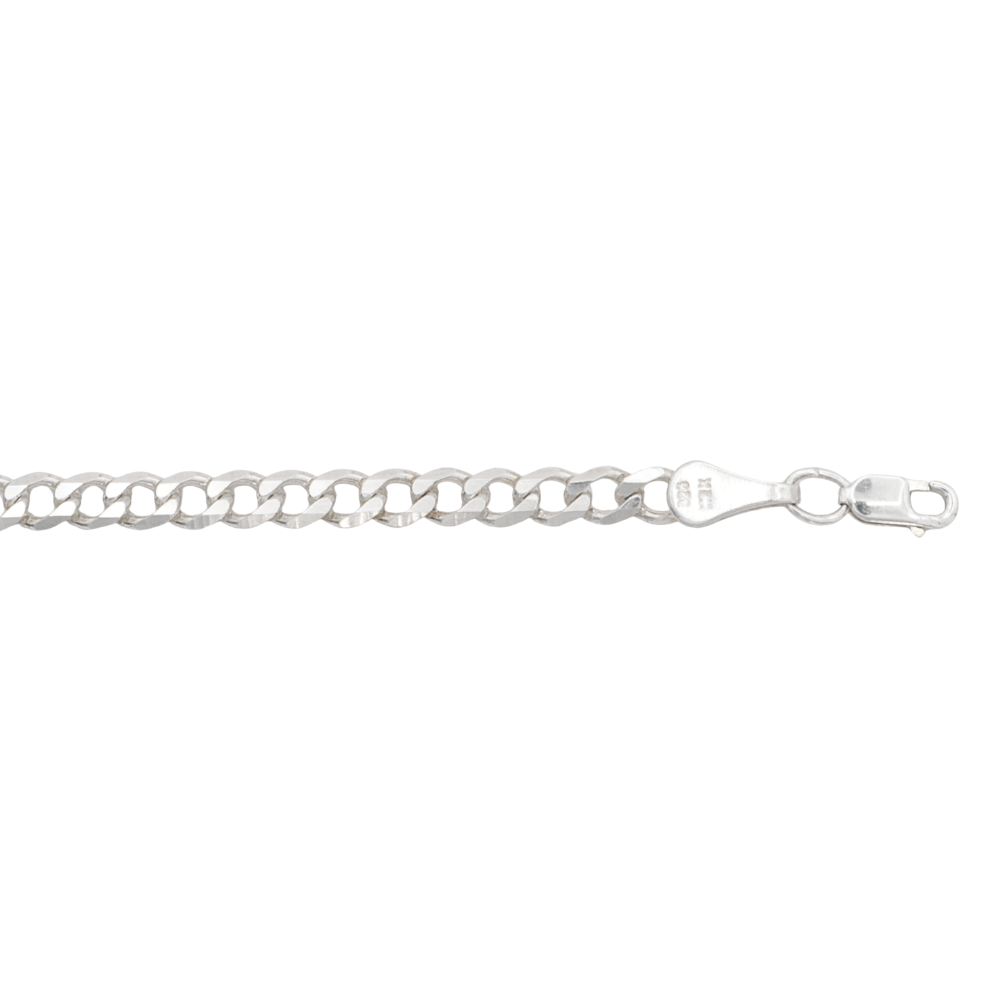 BARBADA 21CM 4MM PLATA .925