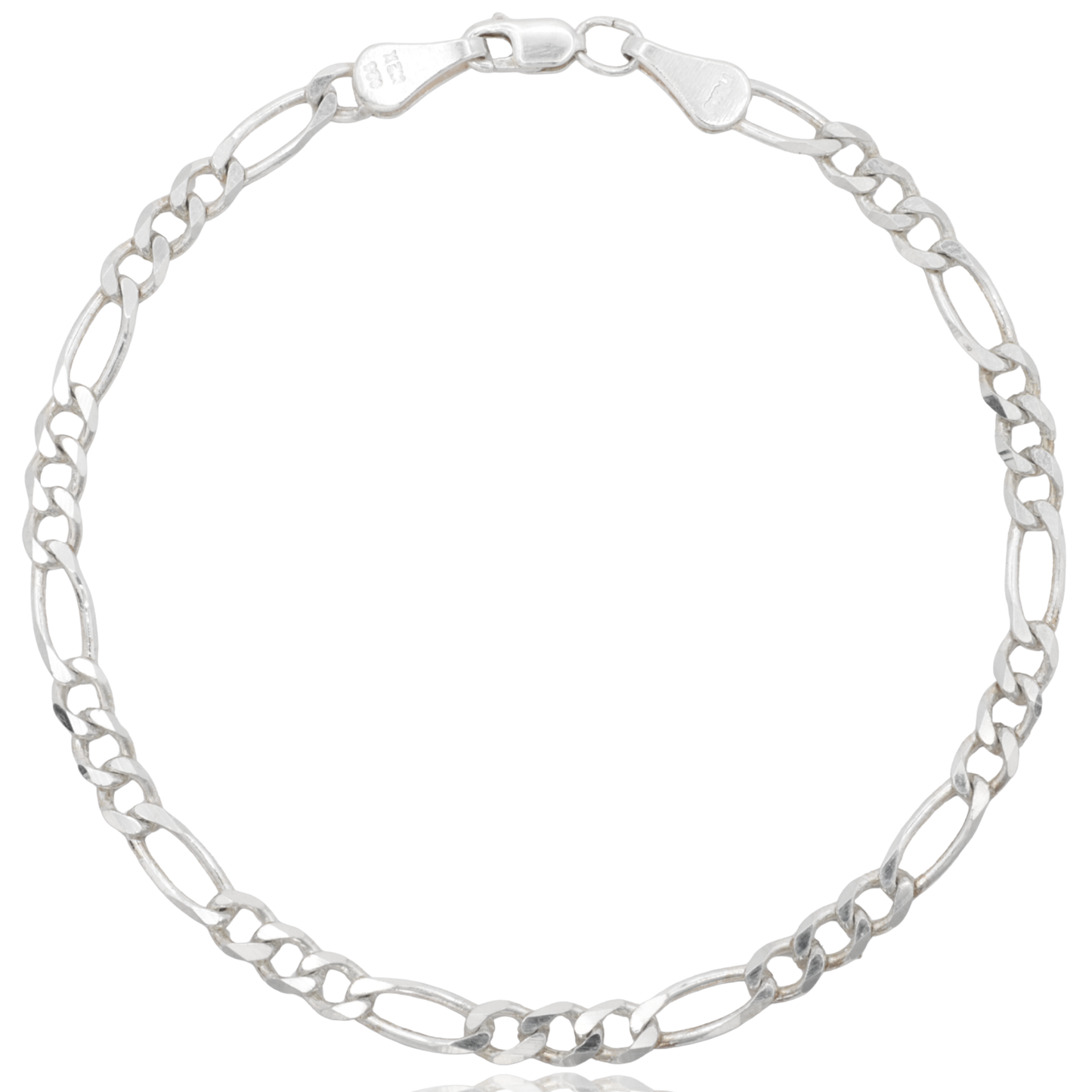 FIGARO 21CM 4MM PLATA .925