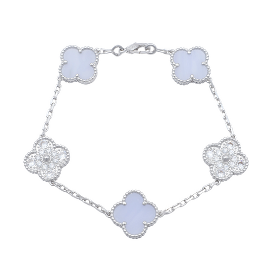 VAN CLEEF AZUL CIELO X DIAMANTADO 19CM 15MM
